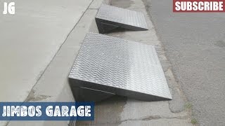 Steel Ramp Build  Jimbos Garage [upl. by Lindemann]