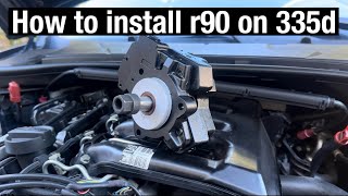 How to install 335d R90 OFFICIAL VIDEO STEP BY STEP [upl. by Jankell]