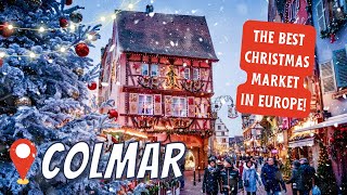 COLMAR FRANCE  Visiting the BEST Christmas market in Europe in 2022 [upl. by Dunlavy]