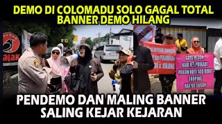 NGAKAK  PENDEMO EMAK EMAK DARI JAKARTA KOCAR KACIR KEMALINGAN BANNER UNTUK DEMO [upl. by April]