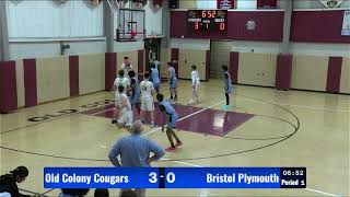 Old Colony Boys Basketball vs BristolPlymouth 1424 [upl. by Ailati]