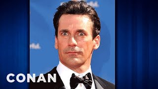 Jon Hamm Displays Unfettered Arousal And Other Emotions  CONAN on TBS [upl. by Aldous]