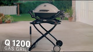 Q 1200 Gas Grill Titanium  Weber Grills [upl. by Ramahs977]