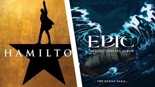 TEMPEST  Epic the Musical x Hamilton MASHUP but not really a mashup [upl. by Riaj]