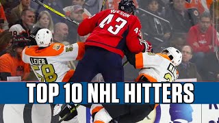 Top 10 NHL Hitters [upl. by Vidda]