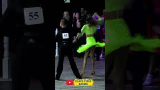 KyivDanceFestivale2021 Ukraine Kyiv Couple 55 R 2467 balroomdancing samba [upl. by Aed964]