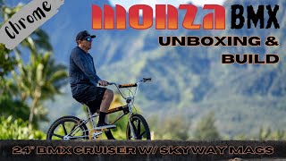 Unboxing and Building a Monza 24quot BMX Cruiser [upl. by Jannelle53]