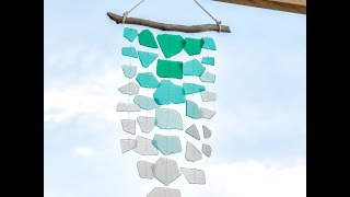 DIY Wind Chimes  Summer Craft  Apostrophe S  Sea Breeze [upl. by Anerbes]