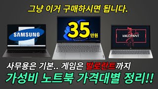 2024년 가성비 노트북 추천ㅣ30만원대ㅣ삼성노트북ㅣ사무용노트북ㅣ게임용노트북ㅣ발로란트까지 갓성비 추천노트북 [upl. by Durer]