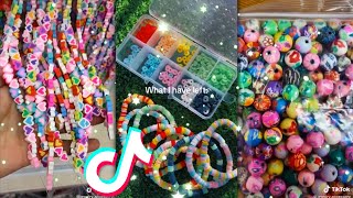 🎗️Clay Bead Bracelet TikTok Compilation 🎗️ Making Bracelet Edits Shorts amp Reels Small Business 190 [upl. by Aznarepse]