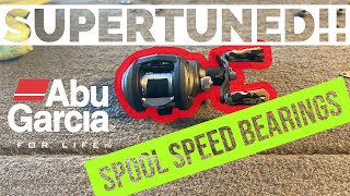 Abu Garcia Reel Tune Up Tutorial  Spool Speed Bearings [upl. by Innad]