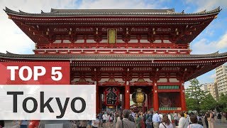 Top 5 Things to do in Tokyo  japanguidecom [upl. by Ivo]