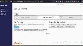 How to Backup WordPress Website from cPanel [upl. by Rese]