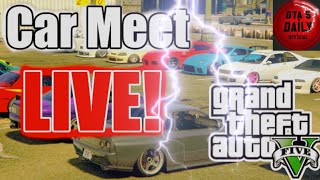 Gta 5 Car meet ps4 live stream [upl. by Rodama848]