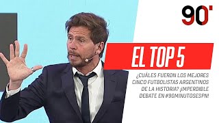 ¿Cuáles fueron los 5 mejores futbolistas argentinos que viste [upl. by Maurita806]