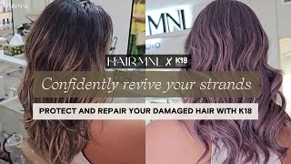 Transform Your Hair with K18 Salon Treatment amp Aftercare Guide  Repair Damaged Hair [upl. by Race]