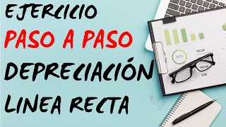 Ejercicio Depreciación Lineal PASO A PASO · Contabilidad EnBreve [upl. by Zil]