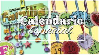 DIY Calendario de Celebraciones ESPECIALES Floritere [upl. by Ryhpez]