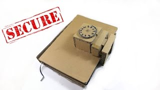 Secret notebook with lock Password Required DIY for yourself one [upl. by Shriver]