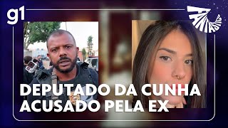 Vídeo inédito gravado pela ex mostra deputado Da Cunha insultando e ameaçando a mulher  FANTÁSTICO [upl. by Nodyarb]