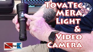 Tovatec MERA Video Camera and Light Affordable Compact Easy To Use [upl. by Eckhardt]