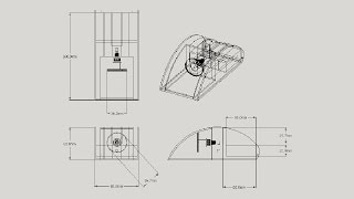 How to make an orthographic drawing in Sketchup for free [upl. by Anibla656]