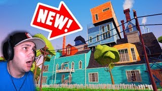 NEW AMAZING Hello Neighbor House  Hello Neighbor Gameplay [upl. by Einnok]