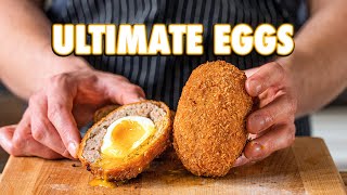 The Perfect Egg Recipe Scotch Eggs 3 Ways [upl. by Twila]