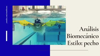 NATACIÓN Análisis biomecánico del estilo pecho [upl. by Paresh]