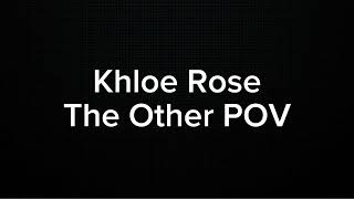 KHLOE ROSE  THE OTHER POINT OF VIEW KARAOKE VERSION [upl. by Aillimac608]