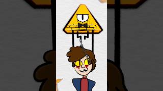 Dipper possessed by Cipher  Sings Well meet Again ⚠️ gravityfalls billcipher dipperpines [upl. by Nnairet151]