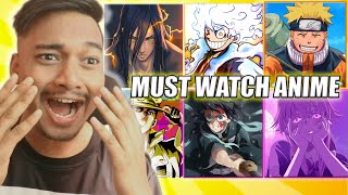 10 Anime to Watch before You Die 2024  Hindi [upl. by Metabel]