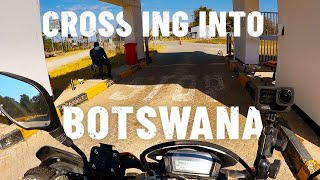 Crossing into BOTSWANA S5  Eps 66 [upl. by Nauqit725]