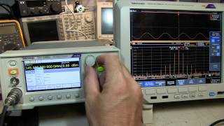 211 TSG4106A RF signal generator unboxing and mini feature review [upl. by Refinnaj]