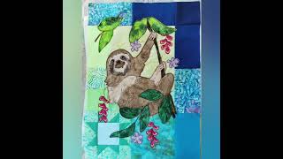 Gallery of applique quilts with free motion embroidery [upl. by Mattson680]