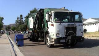 Waste Management Garbage Trucks [upl. by Nebeur987]