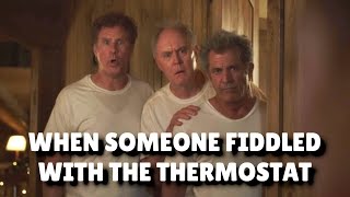 Daddys Home 2 2017  Someone Fiddled With The Thermostat Scene [upl. by Eedia]