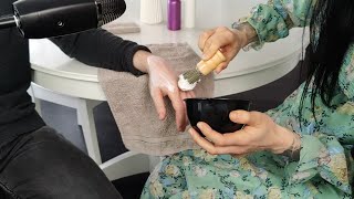 ASMR Hand Hairdresser  Invisible Hair Roleplay Trigger Sounds amp Visuals [upl. by Ginnie402]