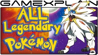 All Legendary Pokémon Locations in Pokémon Sun amp Moon Guide amp Walkthrough [upl. by Harelda202]