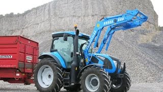 Field test Landini C6130C tractor [upl. by Themis]