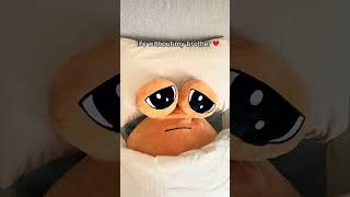 Big pou is very sad 😢 Link in Bio to get this plush brother plushtoy plushies [upl. by Rafaela]