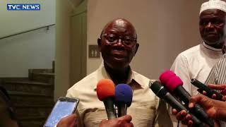 Oshiomhole Visits Buhari Confident Of APCs Victory [upl. by Aramoiz886]