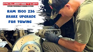 Upgrading the 2020 RAM 1500 with Z36 Truck and Tow Kit from Powerstop Brakes [upl. by Lyndel968]