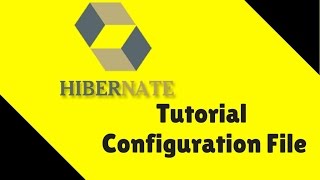 6 Hibernate Tutorial  Configuration File [upl. by Jair]