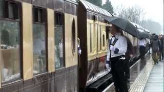 The Bluebell Railway arrives at East Grinstead  23 March 2013 [upl. by Tham]