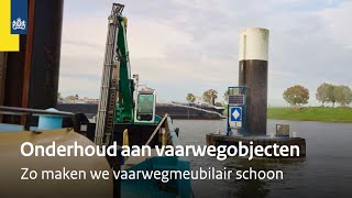 Zo maken we objecten langs de vaarweg schoon [upl. by Adrell]