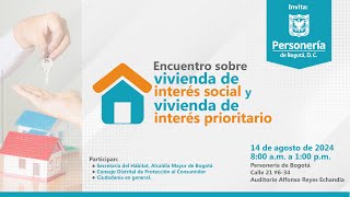 Encuentro sobre vivienda de interés social y vivienda de interés prioritario [upl. by Iva]