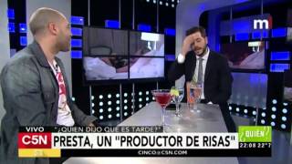 C5N  Quien dijo que es Tarde Entrevista a Prestico Parte 1 [upl. by Isleana]