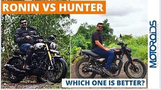 RE Hunter Vs TVS Ronin  Which One Is Better  An Analysis [upl. by Pierro146]