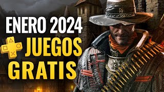 LOS JUEGOS GRATIS ENERO 2024 PLAYSTATION PLUS PS4 amp PS5 [upl. by Sulakcin]